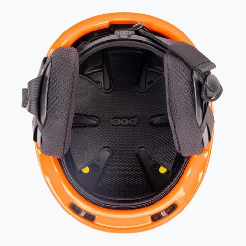 Dětské lyžařské helmy POC POCito Obex MIPS fluorescent orange