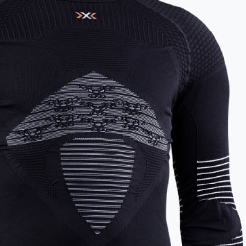 Pánská termoakční mikina X-Bionic Energizer 4.0 opal black/arctic white