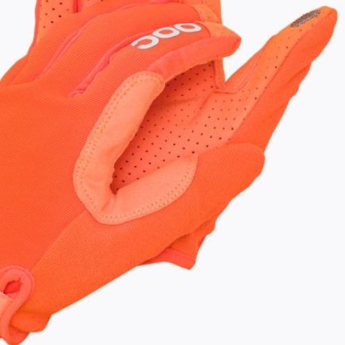 Cyklistické rukavice POC Resistance Enduro Adj zink orange