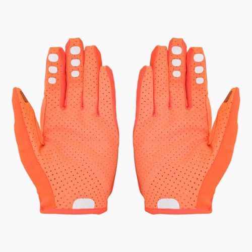 Cyklistické rukavice POC Resistance Enduro Adj zink orange