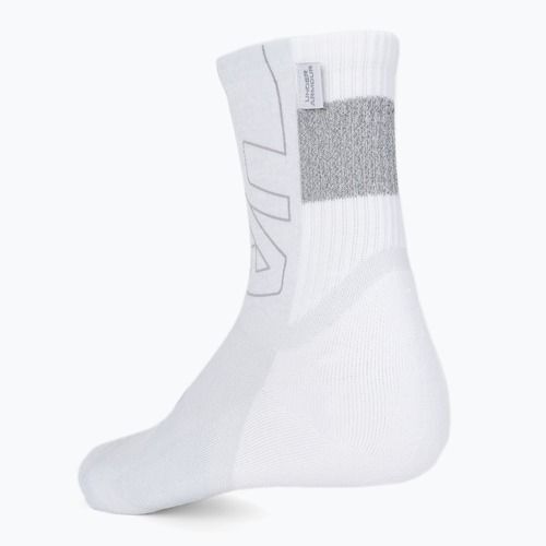 Tréninkové ponožky Under Armour ArmourDry Run Crew bílé UAR-1361156100