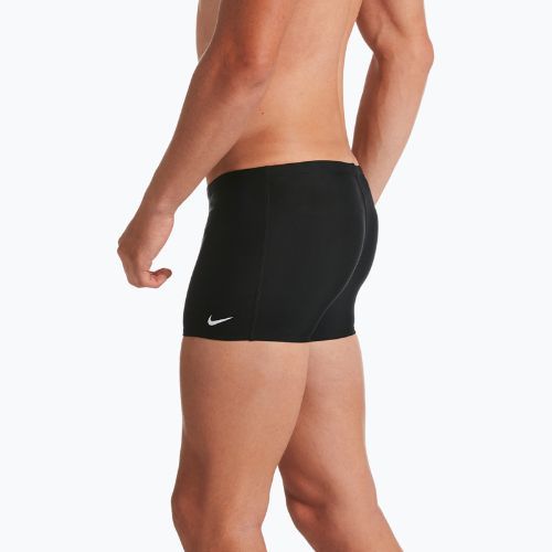 Pánské plavecké boxerky Nike Solid Square Leg černé NESS8111-001