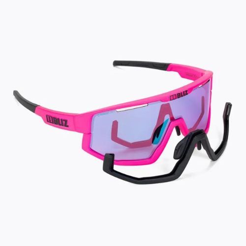 Cyklistické brýle Bliz Fusion Nano Nordic Light růžové 52105-44N