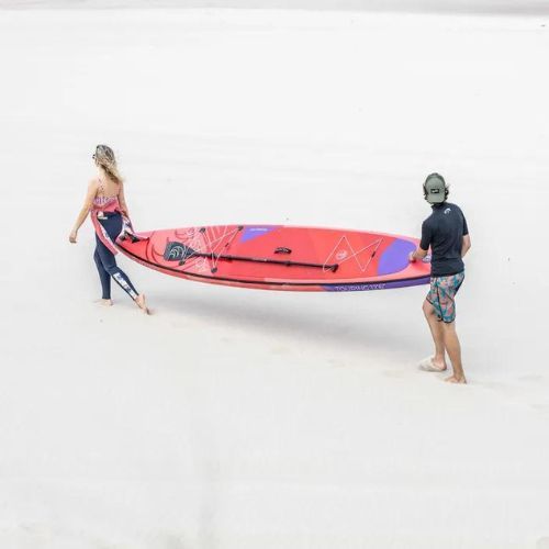 AQUASTIC 3-dílné SUP pádlo 170-220 cm černé AQS-SPD002