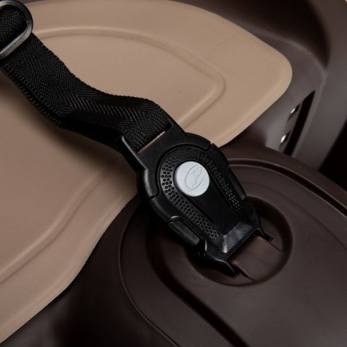 Dětská sedačka na kolo  Polisport Groovy CFS dark brown/brown