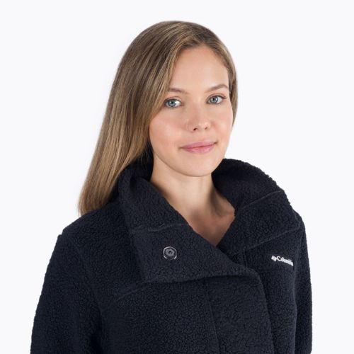 Dámská fleece mikina Columbia Panorama Long černá 1862582