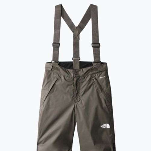Dětské lyžařské kalhoty The North Face Teen Snowquest Suspender dark green NF0A7X3P21L1