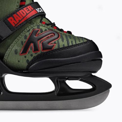 Dětské brusle K2 Raider Ice zelené 25G0110/11