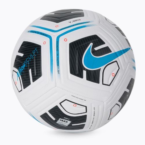 Nike Academy Team 102 fotbalový míč bílý černý a modrý CU8047