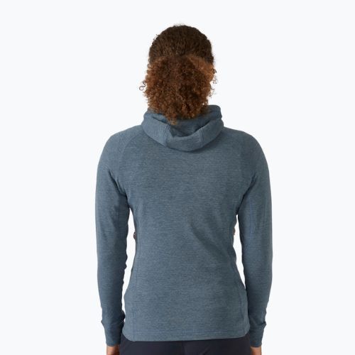 Dámská cyklistická mikina Rab Nexus Hoody modrý QFF-71