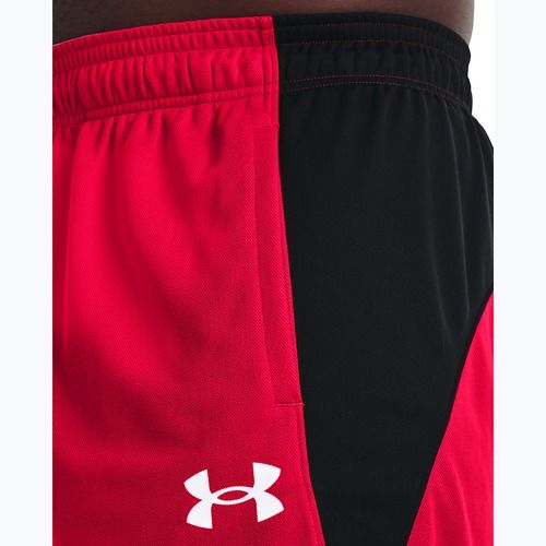 Pánské basketbalové šortky Under Armour Baseline 10In 600 červene 1370220-600-LG