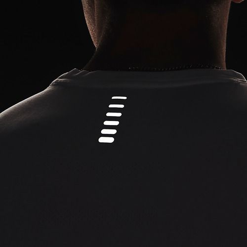 Under Armour Seamless Stride pánské běžecké tričko bílé 1375692