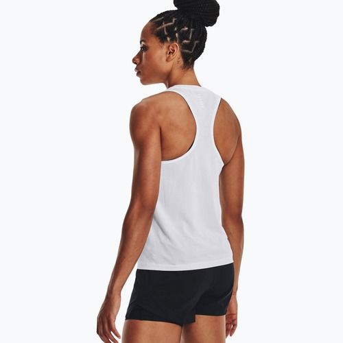 Dámské běžecké tričko Under Armour Seamless Stride Singlet white 1375697