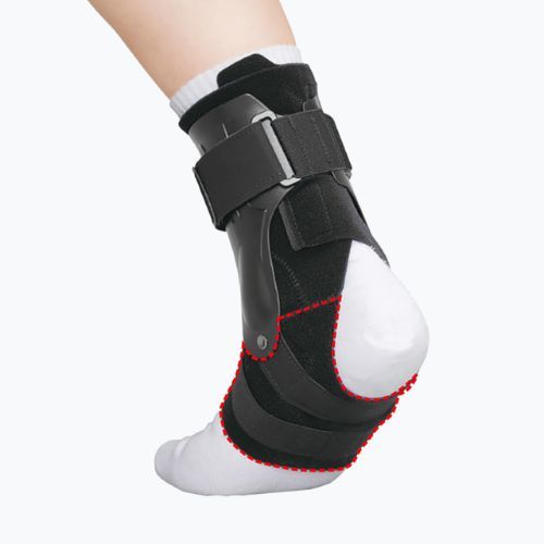 Ortéza levého kotníku Zamst A2-DX Ankle Left černá 670612