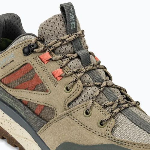 Jack Wolfskin dámské trekové boty Terraquest Texapore Low green 4056411_5150_065