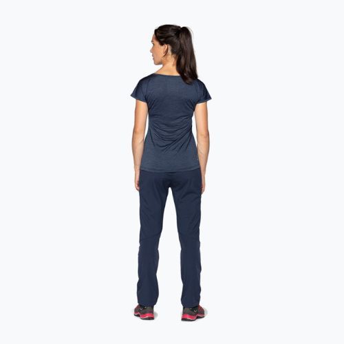 Salewa dámské trekové tričko Puez Melange Dry navy blue 26538