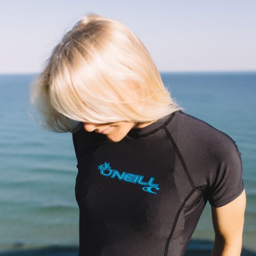 Dámské plavecké tričko O'Neill Basic Skins Rash Guard black 3548