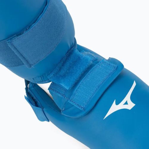Mizuno Instep polstrované chrániče holeně a chodidla modré 23EHA10027_M