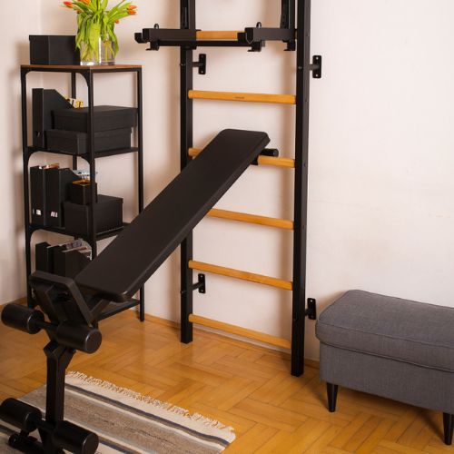 BenchK gymnastický žebřík černý BK-733B