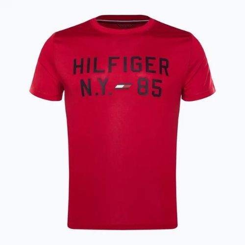 Pánské tričko Tommy Hilfiger Graphic Training červené