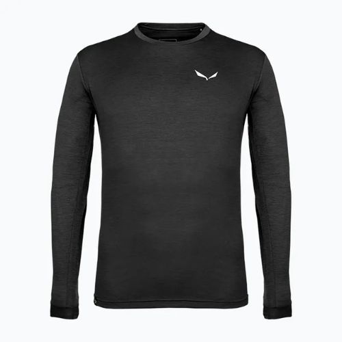 Pánské trekové tričko Salewa Puez Melange Dry black out melange