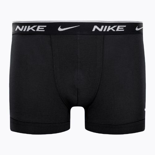 Pánské boxerky Nike Everyday Cotton Stretch Trunk 3Pk UB1 obsidian / game royal / black