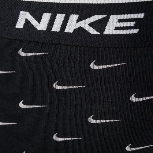 Pánské boxerky Nike Everyday Cotton Stretch Trunk 3Pk UB1 swoosh print/grey/uni blue