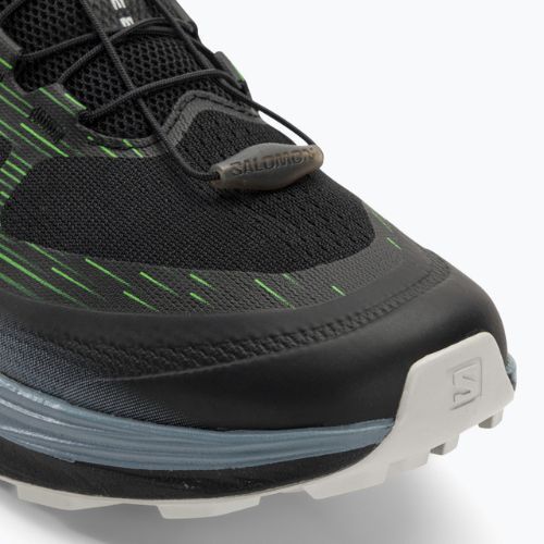 Pánská běžecká obuv Salomon Ultra Glide 2 black/flint stone/green gecko