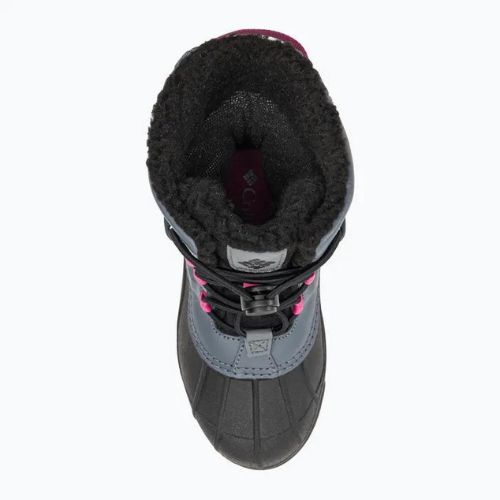 Columbia Bugaboot Celsius Dětské sněhové boty graphite/wild fuchsia