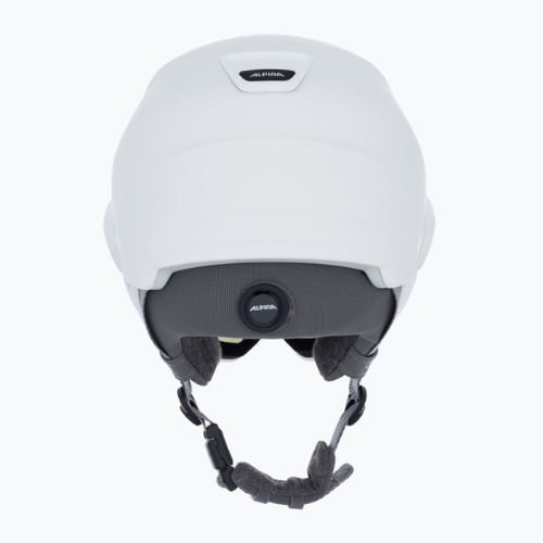 Lyžařská helma Alpina Alto Q-Lite white matt/blue revo