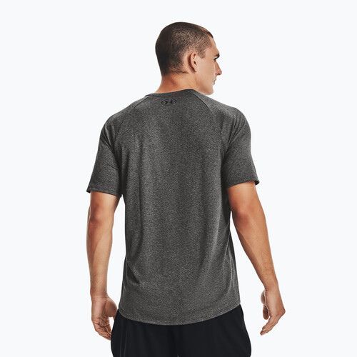 Pánské tréninkové tričko Under Armour Tech 2.0 carbon heather/black