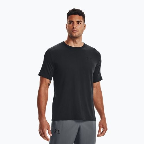 Pánské tréninkové tričko Under Armour Sportstyle Left Chest SS černé