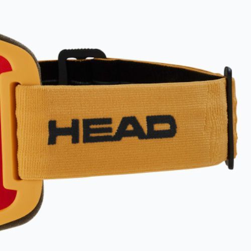 Lyžařské brýle HEAD Contex red/sun