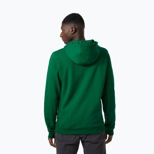 Pánská trekingová mikina Helly Hansen F2F Organic Cotton Hoodie malachite