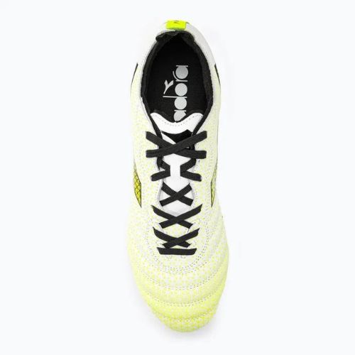 Pánské kopačky Diadora Brasil Elite GR LT LP12 white/black/fluo yellow