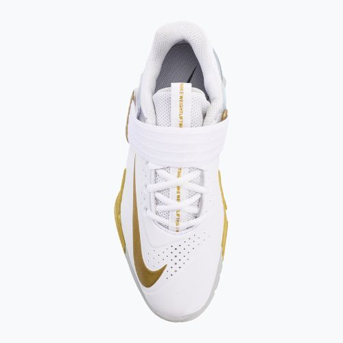 Vzpěračské boty Nike Savaleos white/black iron grey