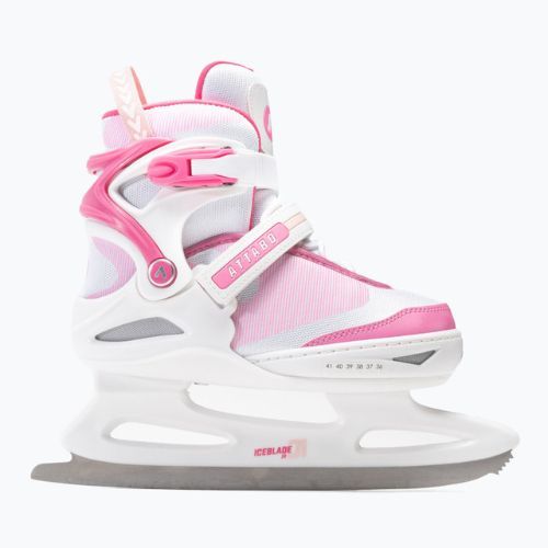 Dětské brusle ATTABO ICEBLADE 01 bílé/růžové