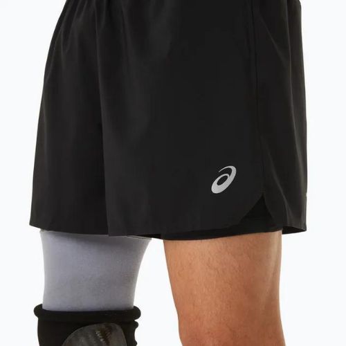 Pánské běžecké šortky ASICS Road 2-N-1 5IN performance black