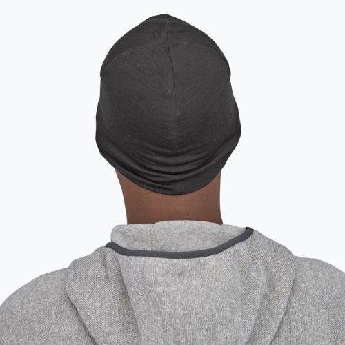 Zimní čepice Patagonia Overlook Merino Wool Liner Beanie black