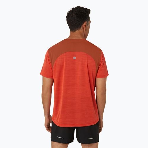 Pánské běžecké tričko ASICS Road true red/spice latte