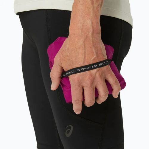 Dámská běžecká bunda  ASICS Fujitrail Packable soft berry/blackberry