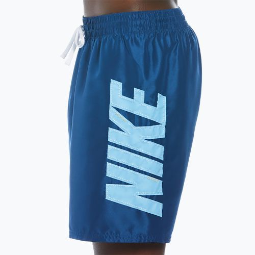 Pánské plavecké šortky Nike Big Block 7" Volley court blue