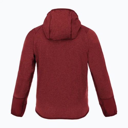 Dětská treková mikina Salewa Agner Melange PL FZ Hoody syrah