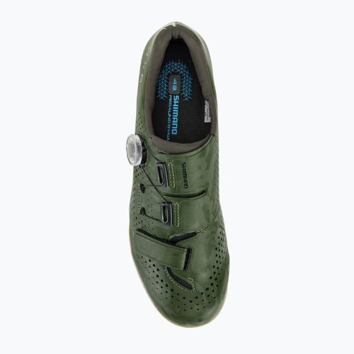 Pánské gravel tretry Shimano SH-RX600 green