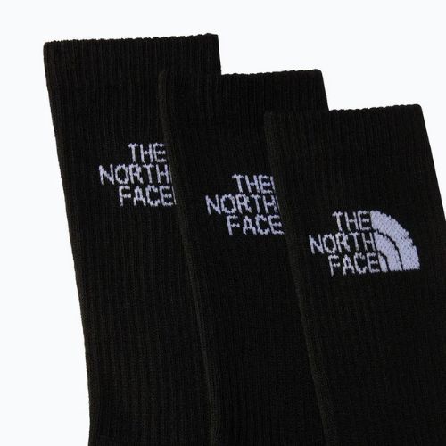 Trekingové ponožky The North Face Multi Sport Cush Crew Sock  3 páry black