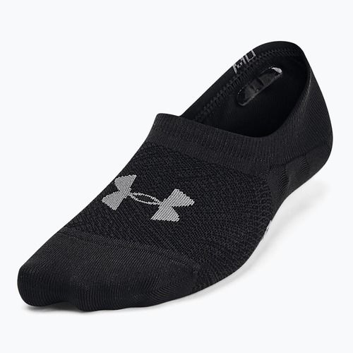 Dámské sportovní ponožky  Under Armour Breathe Lite Ultra Low 3P black/black/pitch gray