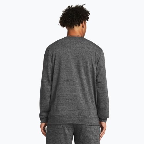 Pánská mikina Under Armour Rival Terry Lc Crew castlerock light heather/onyx white