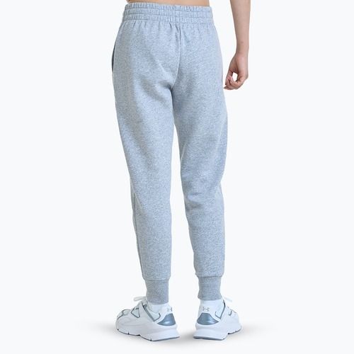 Dámské kalhoty Under Armour Rival Fleece Joggers mod gray light heather/white