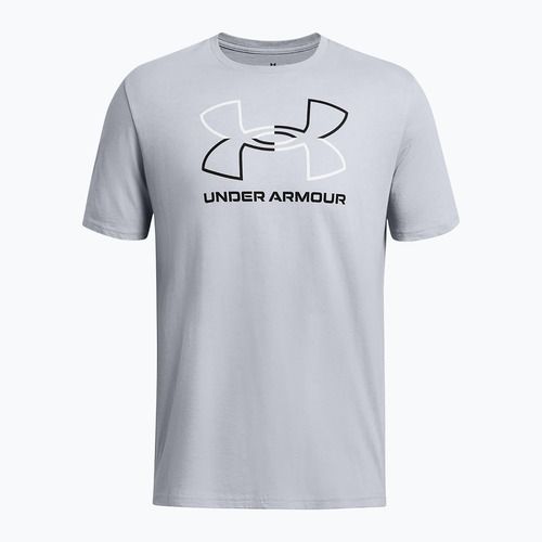 Pánské sportovní tričko  Under Armour GL Foundation Update mod gray medium heather/black