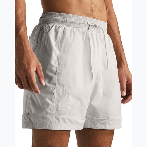 Pánské basketbalové šortky Under Armour Curry Woen Short white clay/white clay/white clay